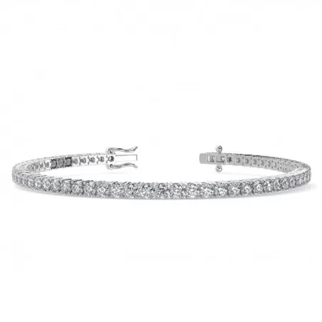 Bracelet Grace 3,00 carats - Or blanc