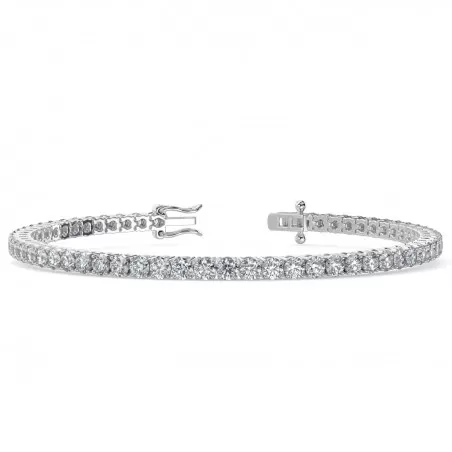 Bracelet Grace 4,00 carats - Or blanc