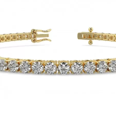 Bracelet Grace 4,00 carats - Or jaune