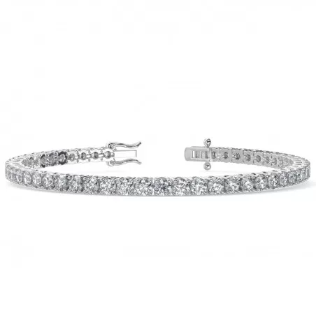 Bracelet Grace 5,00 carats - Or blanc