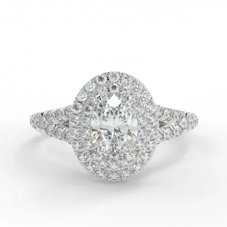 Sabrina - Diamant 0.50 carat - Platine