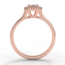Zara - Diamant 0.50 carat - Or rose