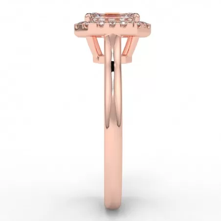 Zara - Diamant 0.50 carat - Or rose