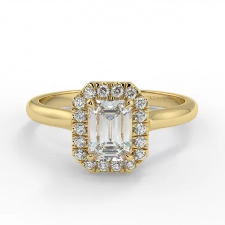 Zara - Diamant 0.50 carat - Or jaune