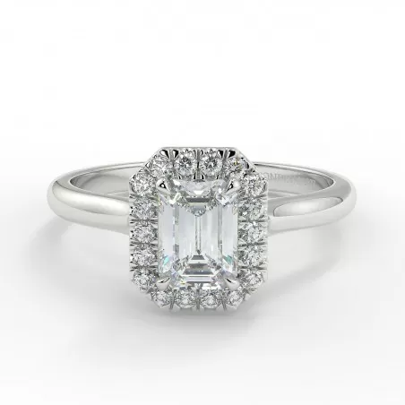Zara - Diamant 0.50 carat - Platine